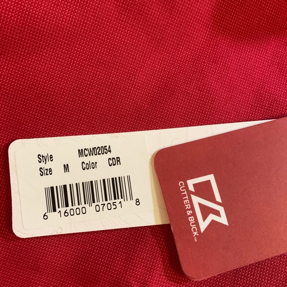 Red Long Sleeve Men’s Button Down - Picture 3 of 4